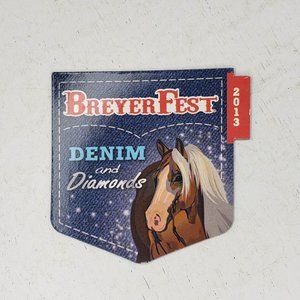 Breyerfest 2013 Magnet Denim And Diamonds
